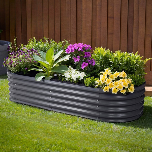 Galvanised Steel Raised Garden Bed